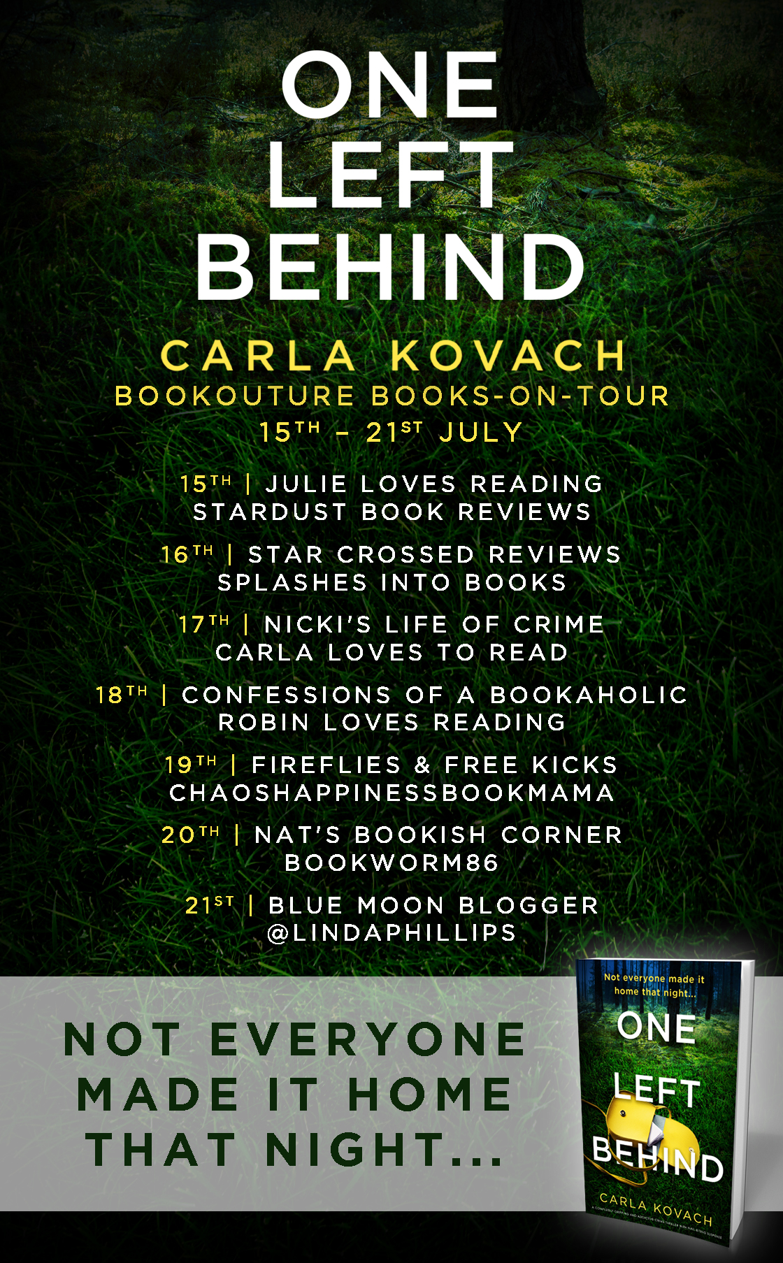 Blog Tour Review: One Left Behind