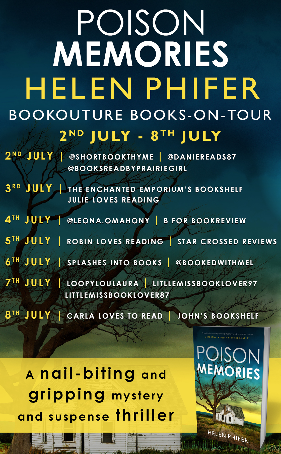 Blog Tour Review: Poison Memories