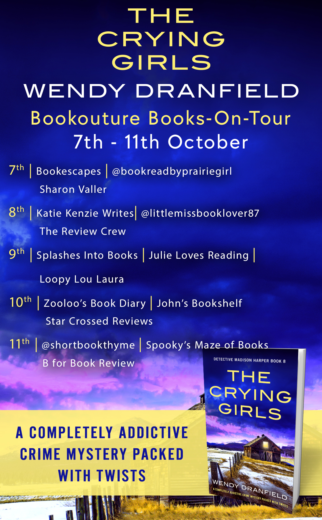 Blog Tour Review: The Crying Girls