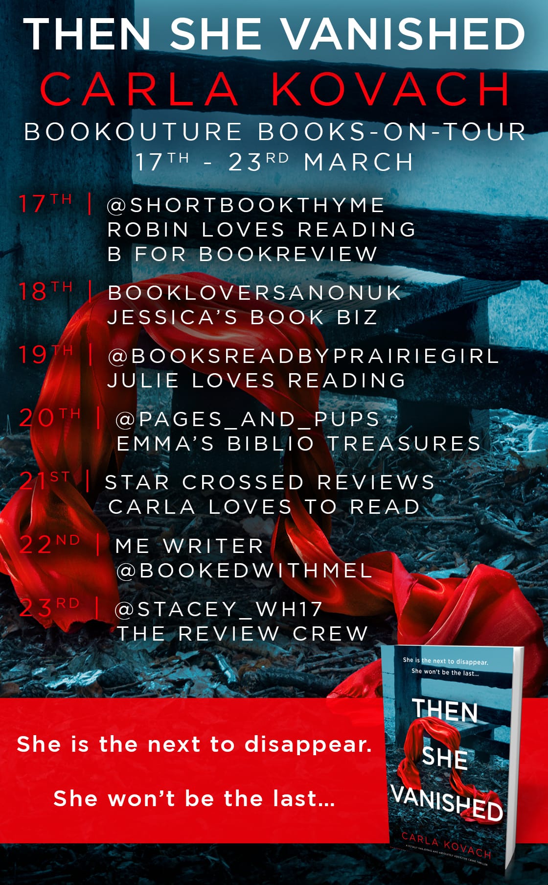 Blog Tour Review: Then She Vanished