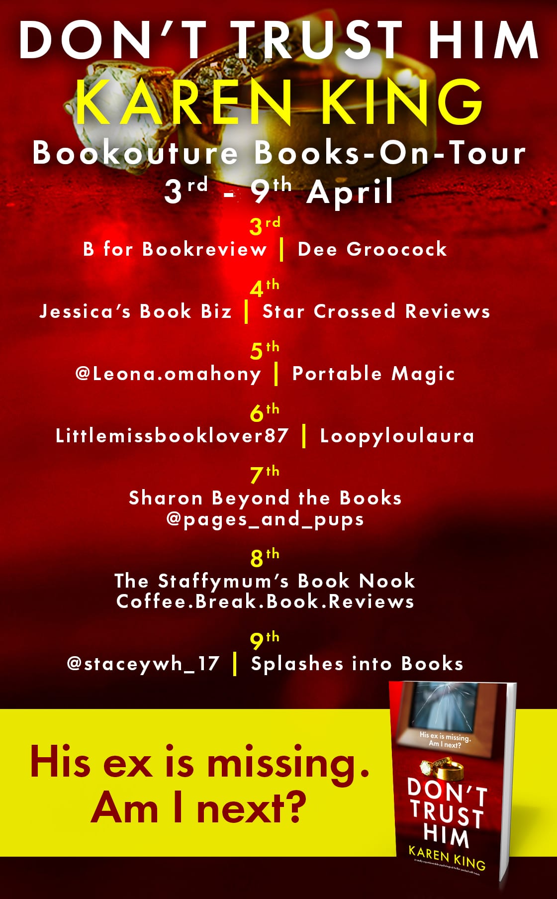 Blog Tour Review: Don't Trust Him