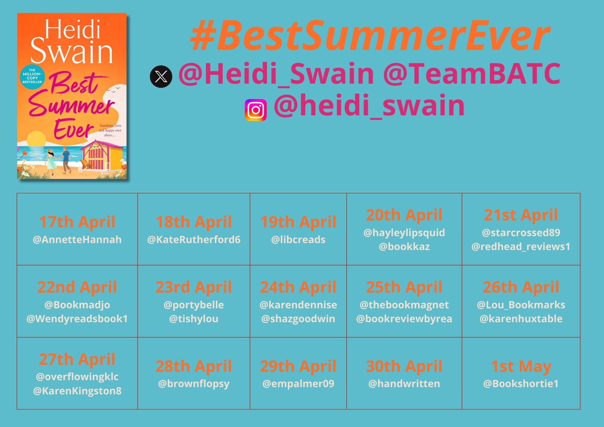 Blog Tour Review: Best Summer Ever