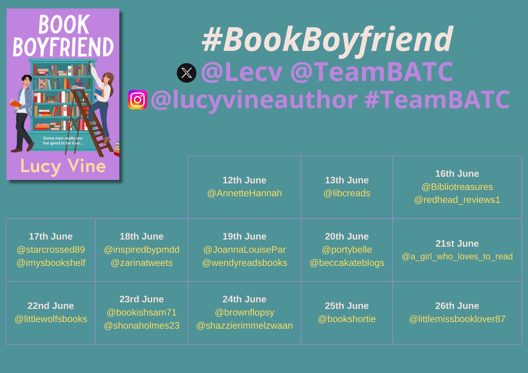 Blog Tour Review: Book Boyfriend